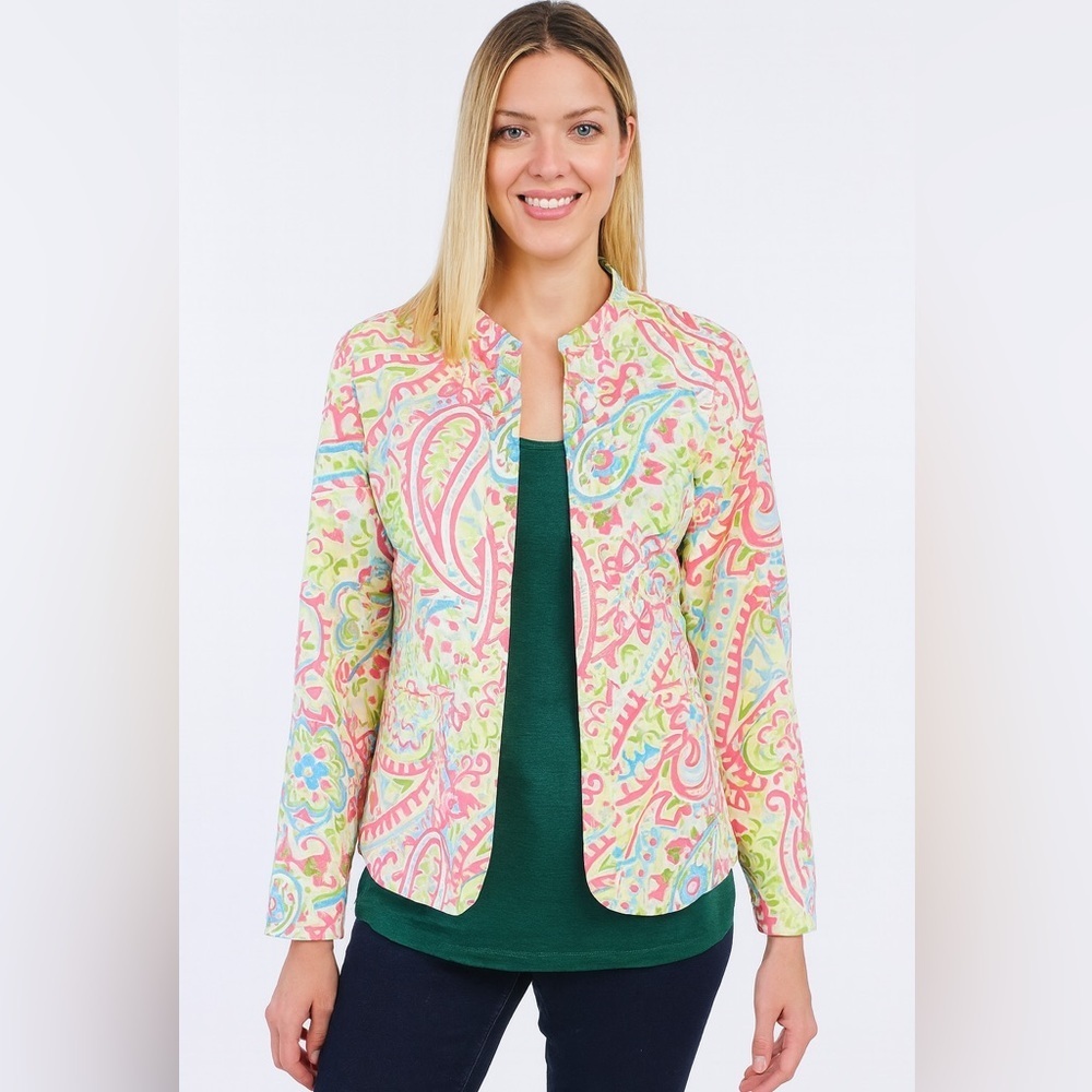 Lilly And Van Paisley Jacket - Picture 2 of 9